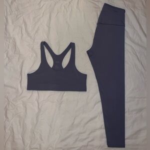 Girlfriend Collective Periwinkle Athleisure Set